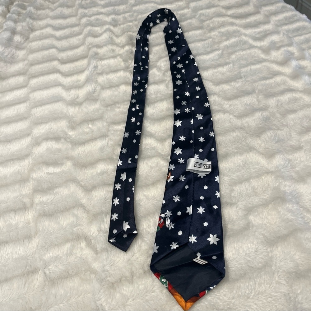 Funtyme Reindeer Christmas Tie.‎ New Without Tags - Picture 4 of 4